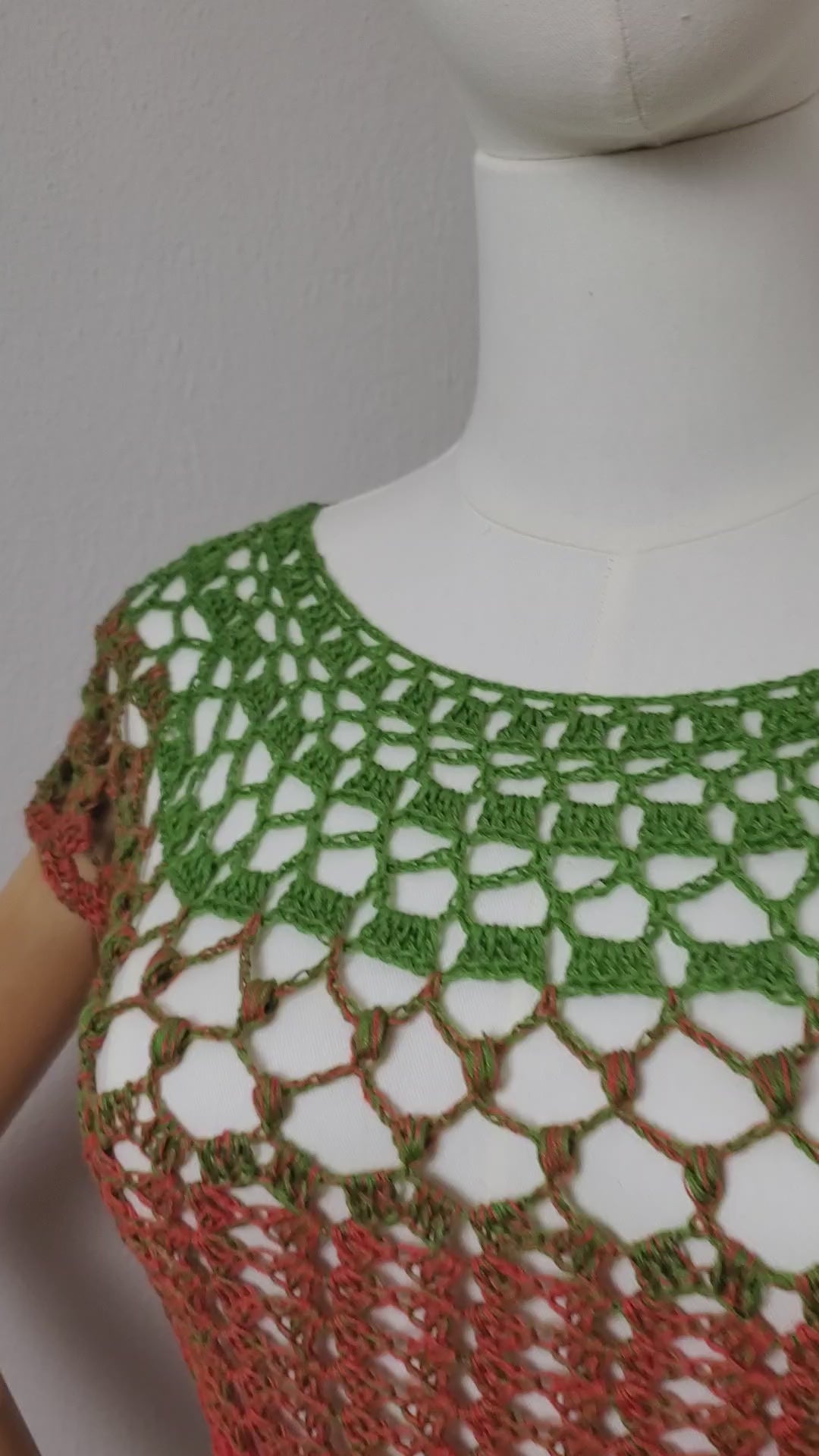 Individuelle Anfertigung - Gehäkeltes Shirt 'Sommerliebe'